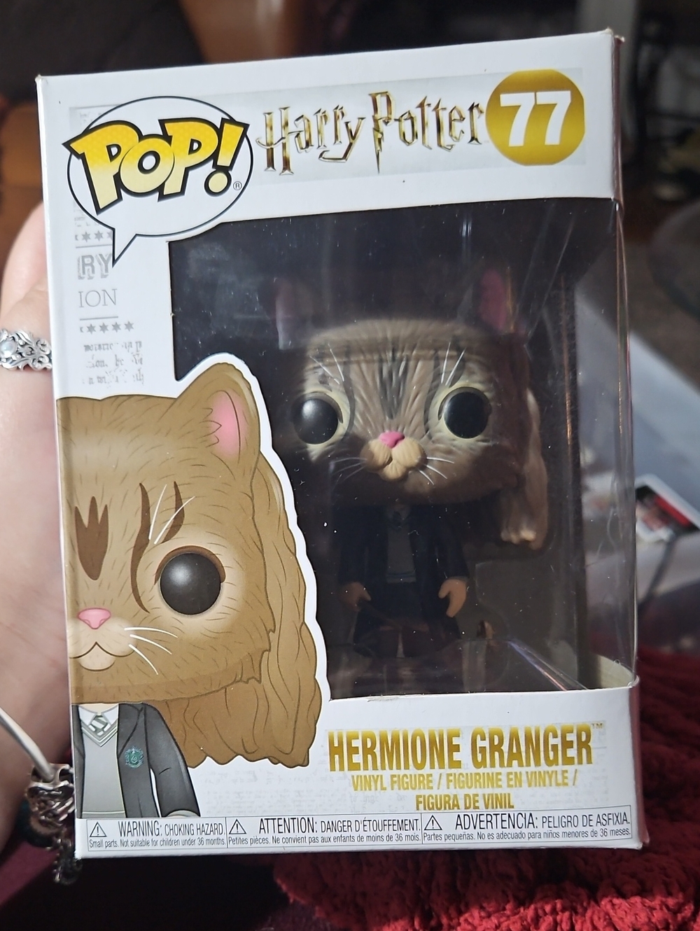 Funko Harry Potter Hermione Granger Pop! Figure - Brown, Pink